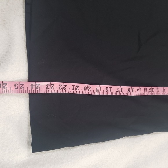 Merona A Line Mini Skirt Womens Ebony 18 Stretch Extensible Lined Hook & Eye Zip - Picture 11 of 12